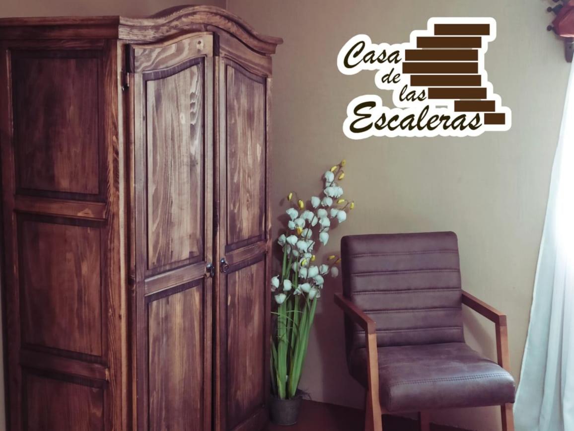 Casa De Las Escaleras Patzcuaro Bagian luar foto